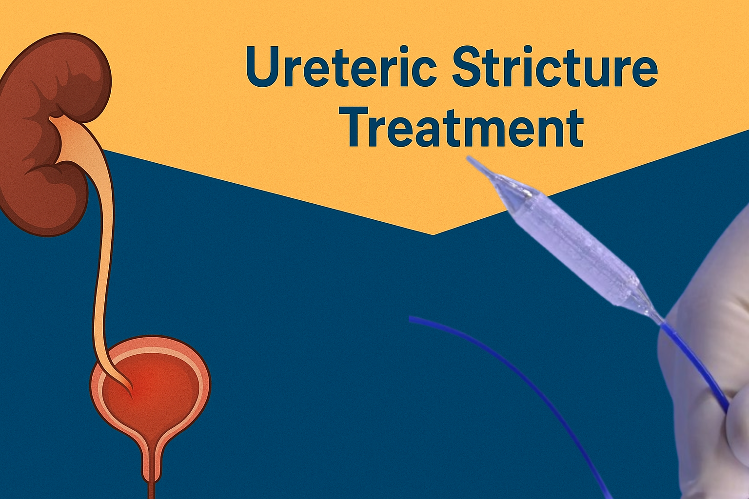 Ureteric Stricture Treatment - Drug Coated Balloon Dilation